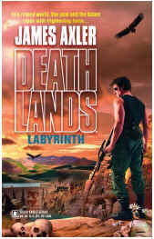 Deathlands #73: Labyrinth - In the ancient canyons of New Mexico, the citizens of Little Pueblo prepare to sacrifice Ryan and his companions to demons locked inside a twentieth-century dam project. But in a world where nuke-spawned predators feed upon weak and strong alike, Ryan knows avenging eternal spirits aren't part of the game. Especially when these freaks spit yellow acid-and their creators are the whitecoat masterminds of genetic recombination, destroyed by their mutant offspring born of sin and science gone horribly wrong